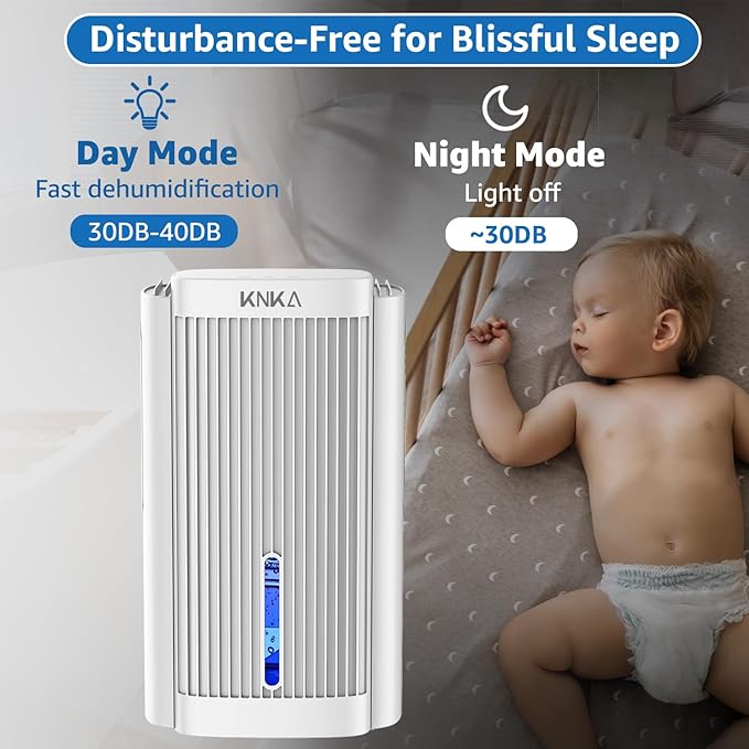 KNKA Compact Dehumidifier